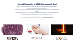Desktop Screenshot of morsa.de